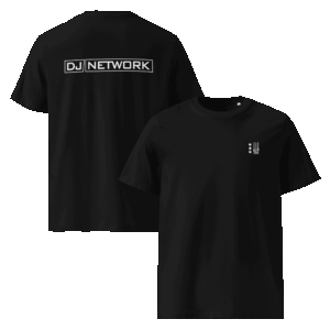 T-shirt DJ NETWORK Dual Edition – Noir